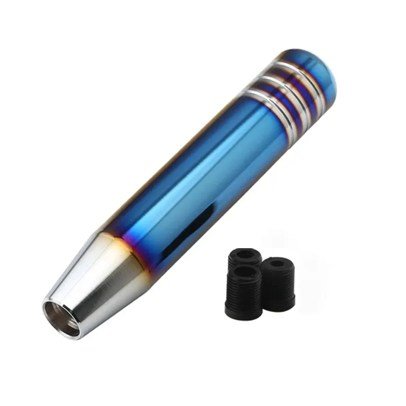 18cm Car Universal Gear Shift Knob MT Gear Stick Lever Shifter Knob Handle Aluminum Extended Gear Shifter Gear Head Knob Manual