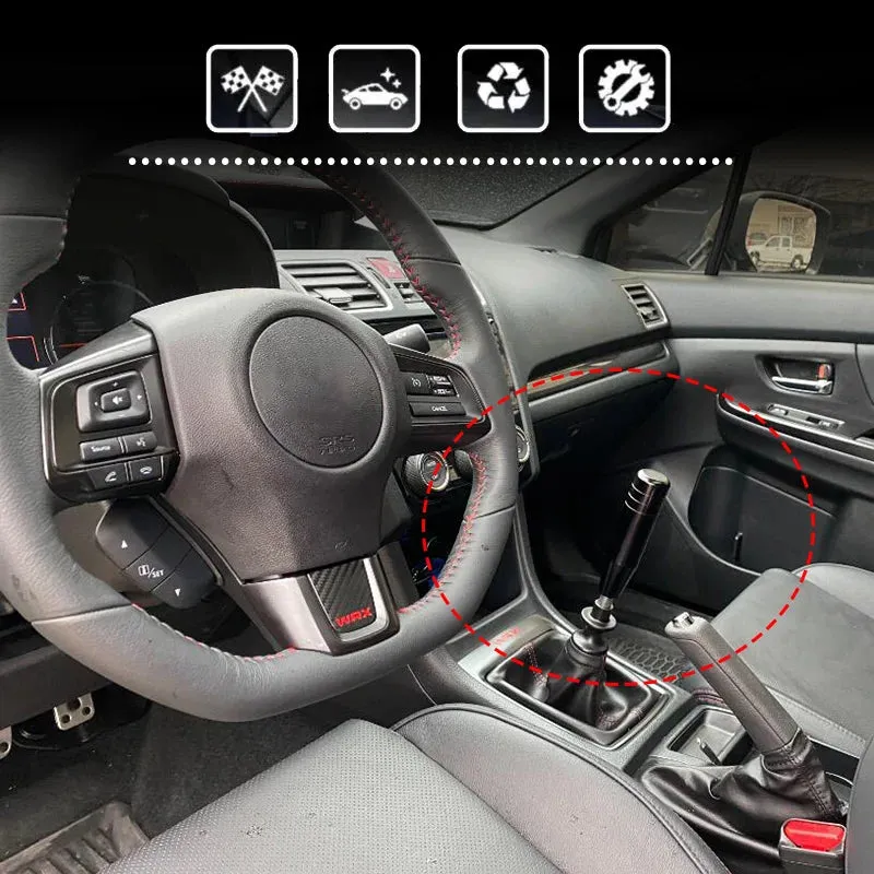 18cm Car Universal Gear Shift Knob MT Gear Stick Lever Shifter Knob Handle Aluminum Extended Gear Shifter Gear Head Knob Manual