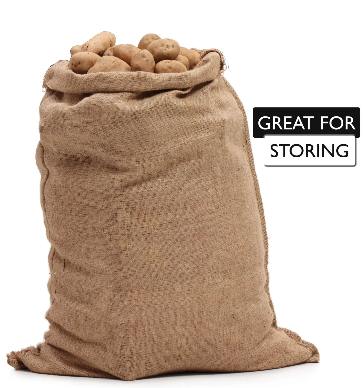 24" x 40" Burlap Sack (150 Lb Capacity) - Food Grade