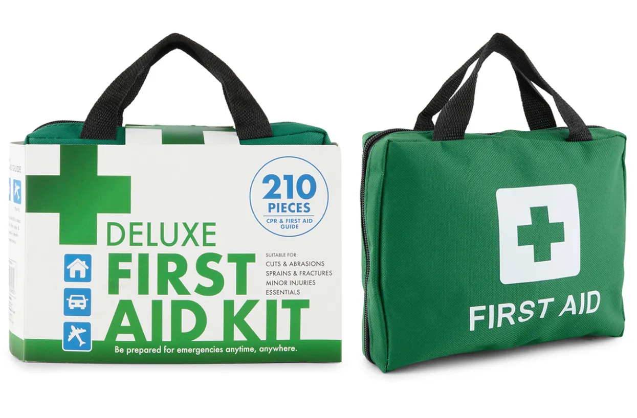 3x 210PCS | EMERGENCY FIRST AID KIT | Medical Travel Set | Workplace Office | ARTG BULK