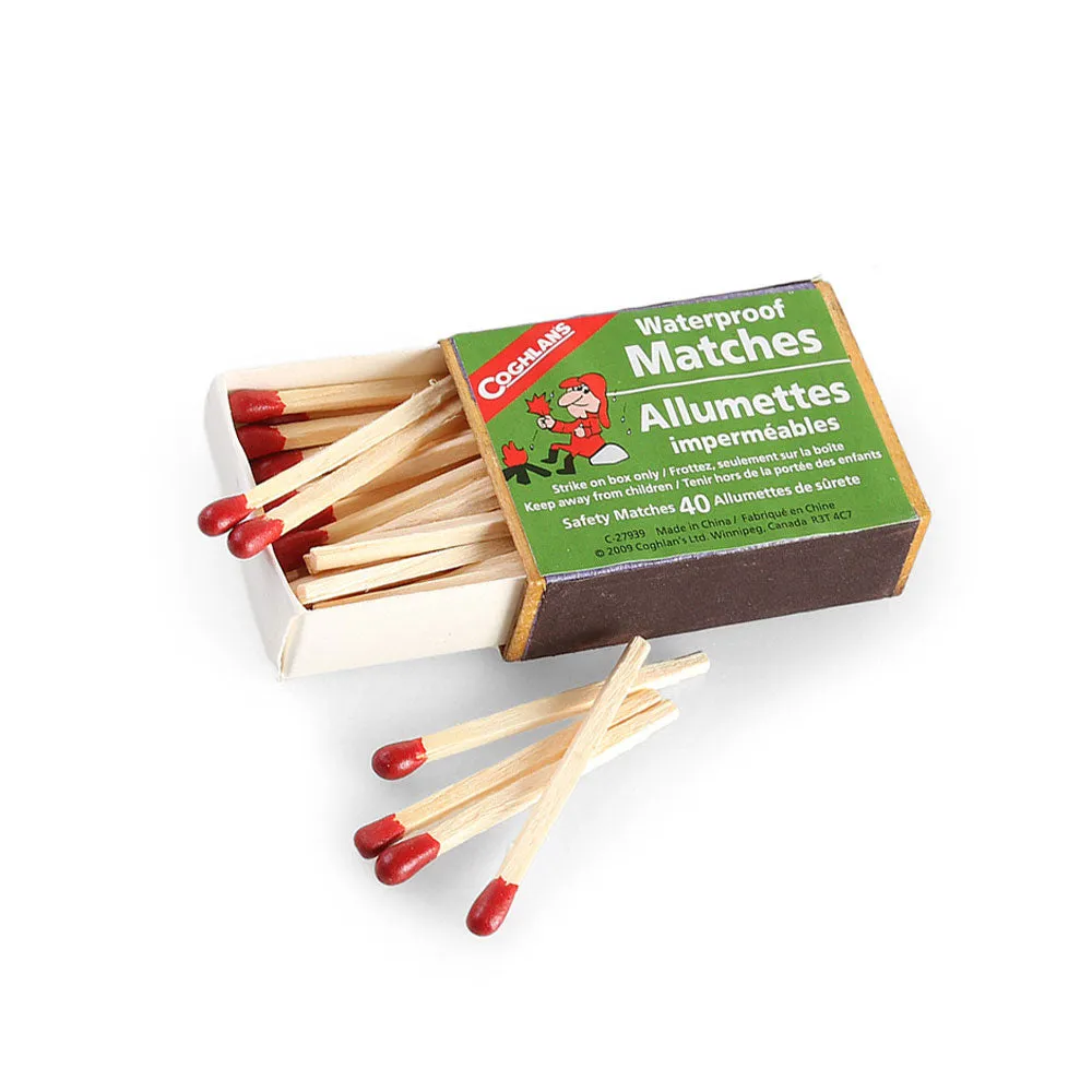800-Count Coghlan's Waterproof Matches Wooden Emergency Fire Starters Strikers