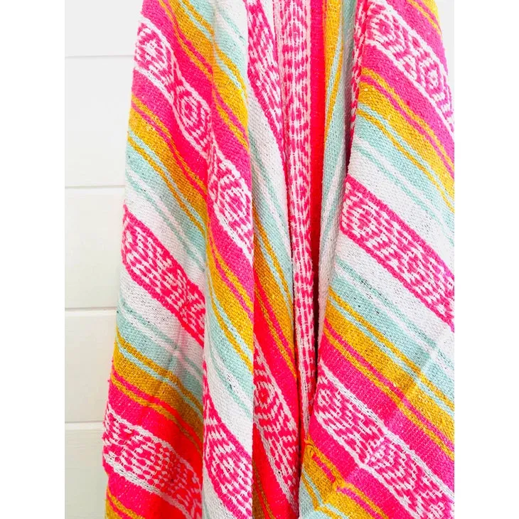 BAJA BLANKET w/embroidered arrowhead:  multiple colors to choose from!