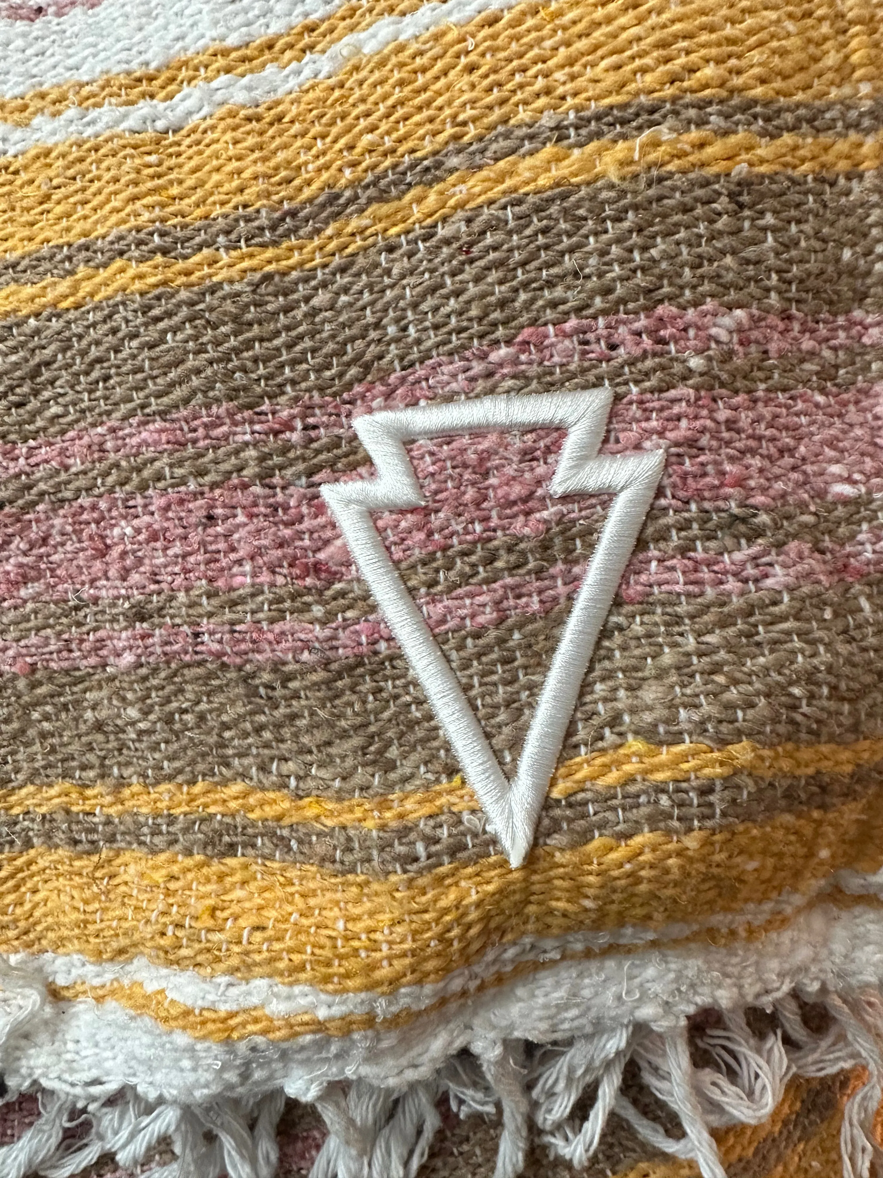 BAJA BLANKET w/embroidered arrowhead:  multiple colors to choose from!
