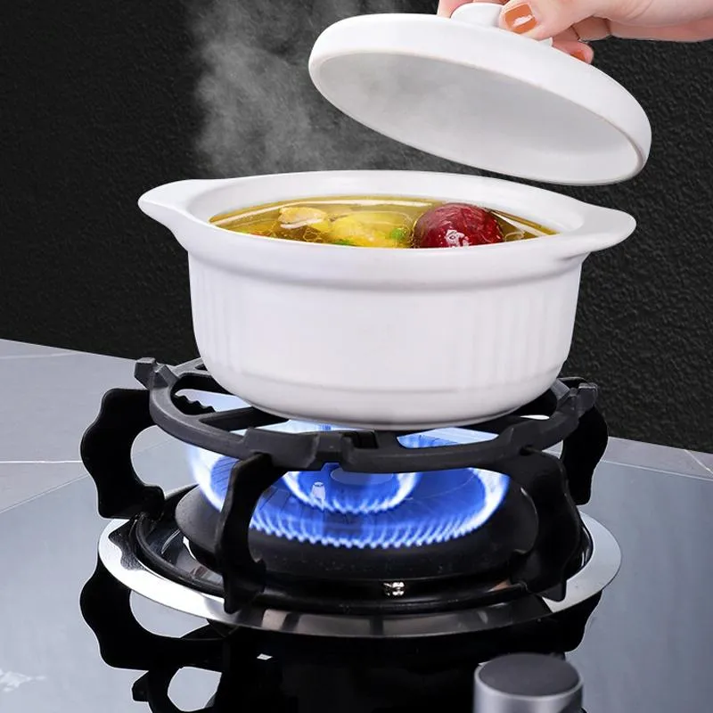 Cast Iron Wok Support Ring For Gas Stove Black