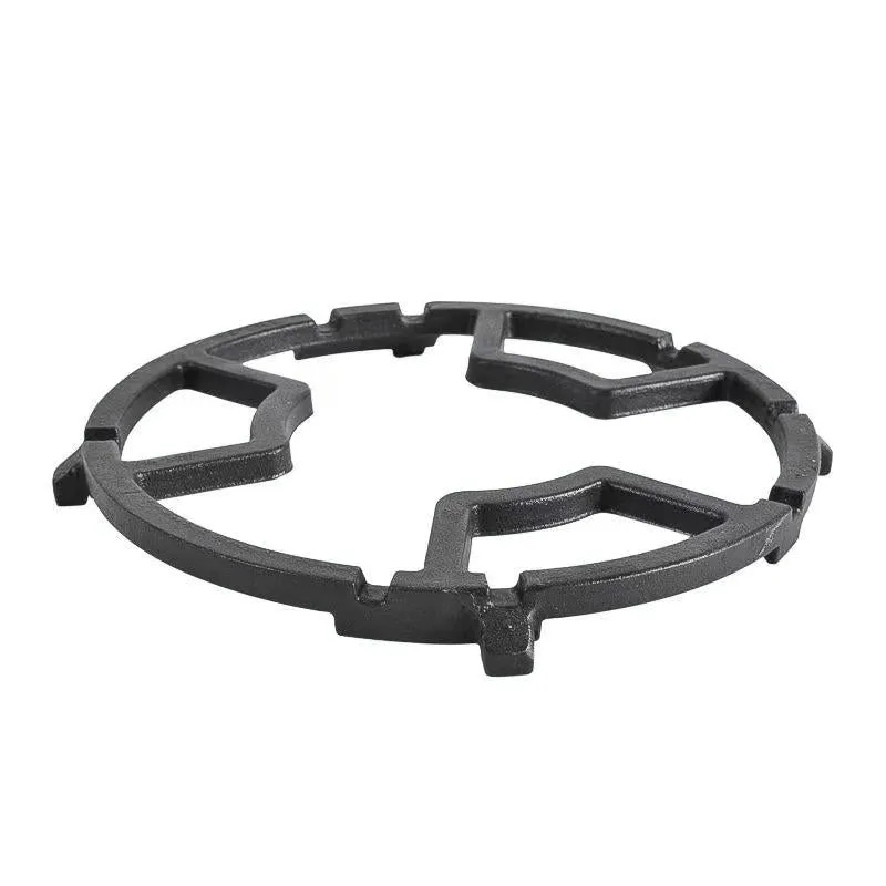 Cast Iron Wok Support Ring For Gas Stove Black