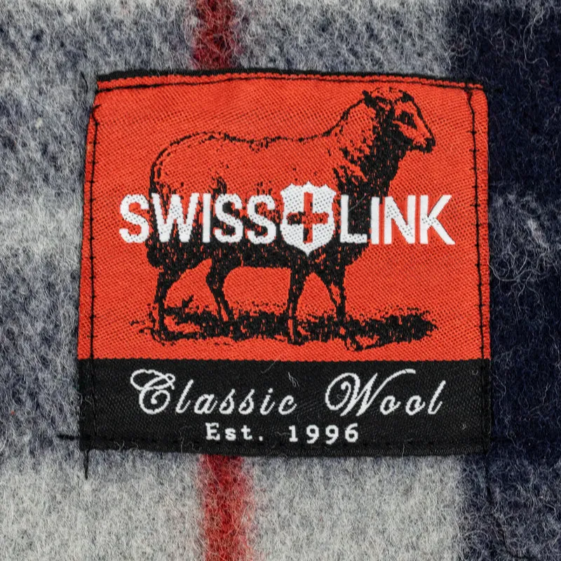 CLASSIC WOOL PLAID BLANKET