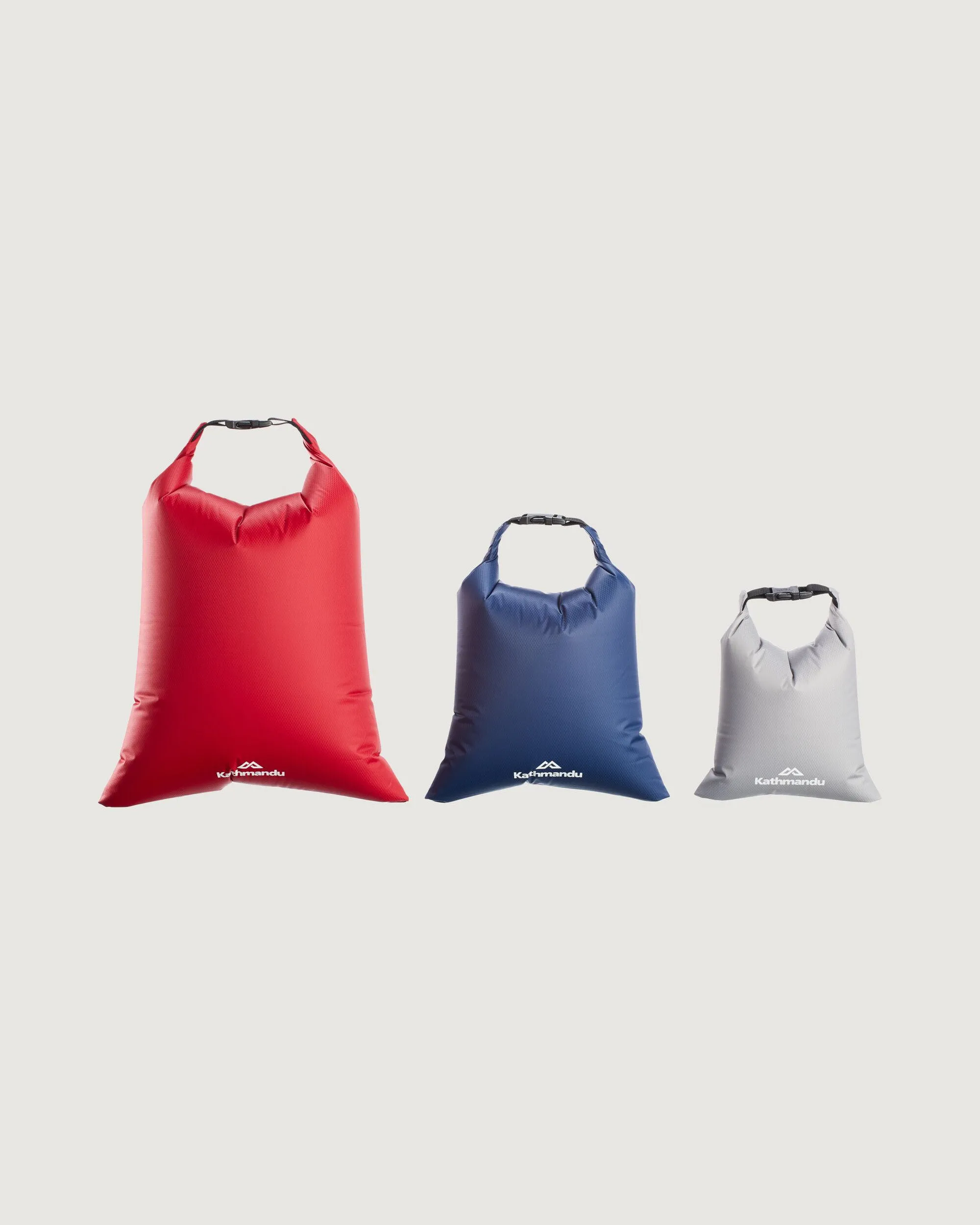 Dry Sacks - 3 Pack - Chilli Pepper/Dark Blue/Steel Grey