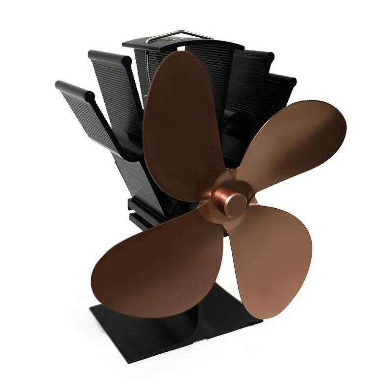 Eco-friendly Heat Powered Stove Fan for Wood / Gas / Pellet Stoves