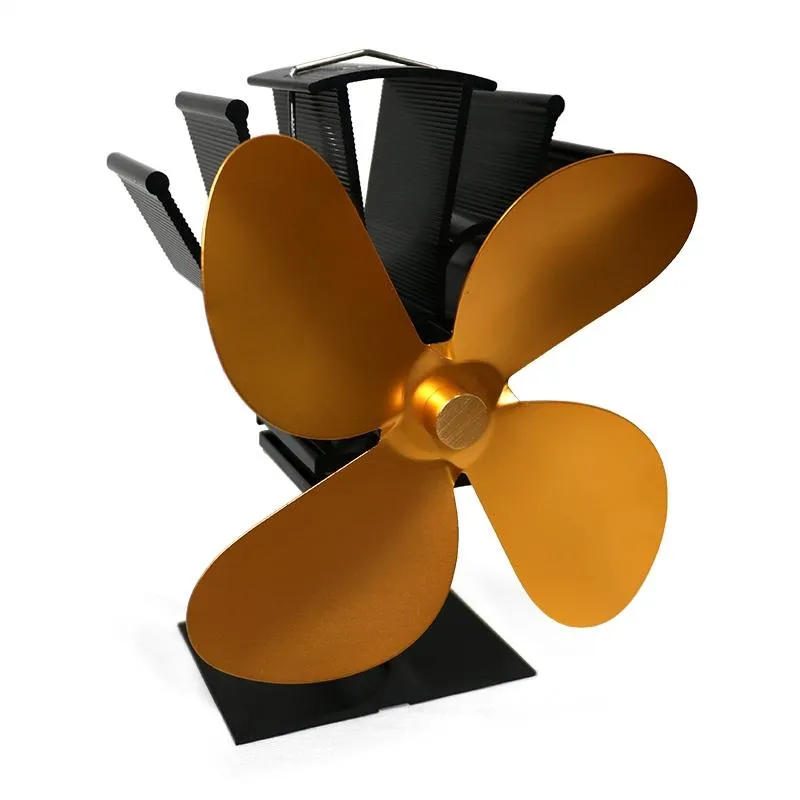 Eco-friendly Heat Powered Stove Fan for Wood / Gas / Pellet Stoves