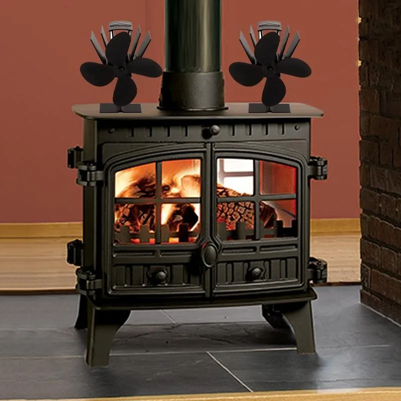 Eco-friendly Heat Powered Stove Fan for Wood / Gas / Pellet Stoves