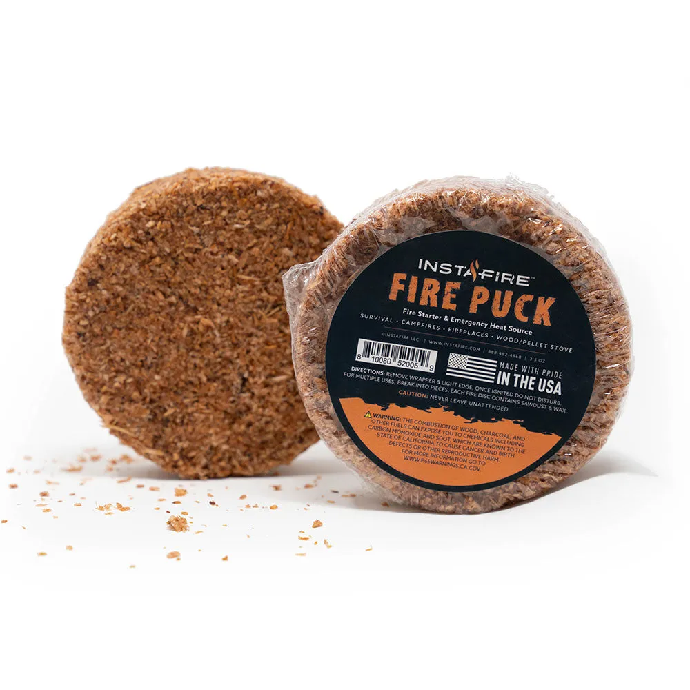 Fire Puck Fire Starter - 18 Pack