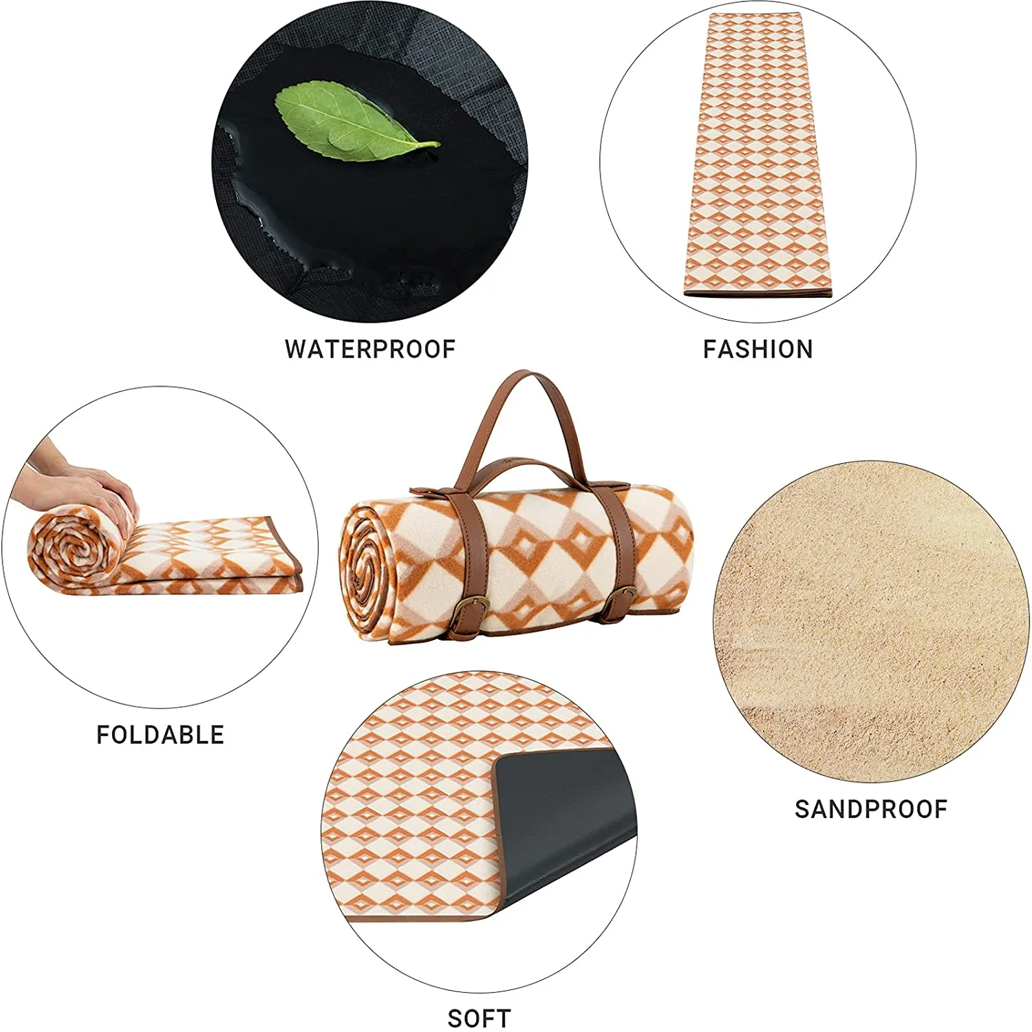 KingCamp Sandproof Picnic Blankets Mat