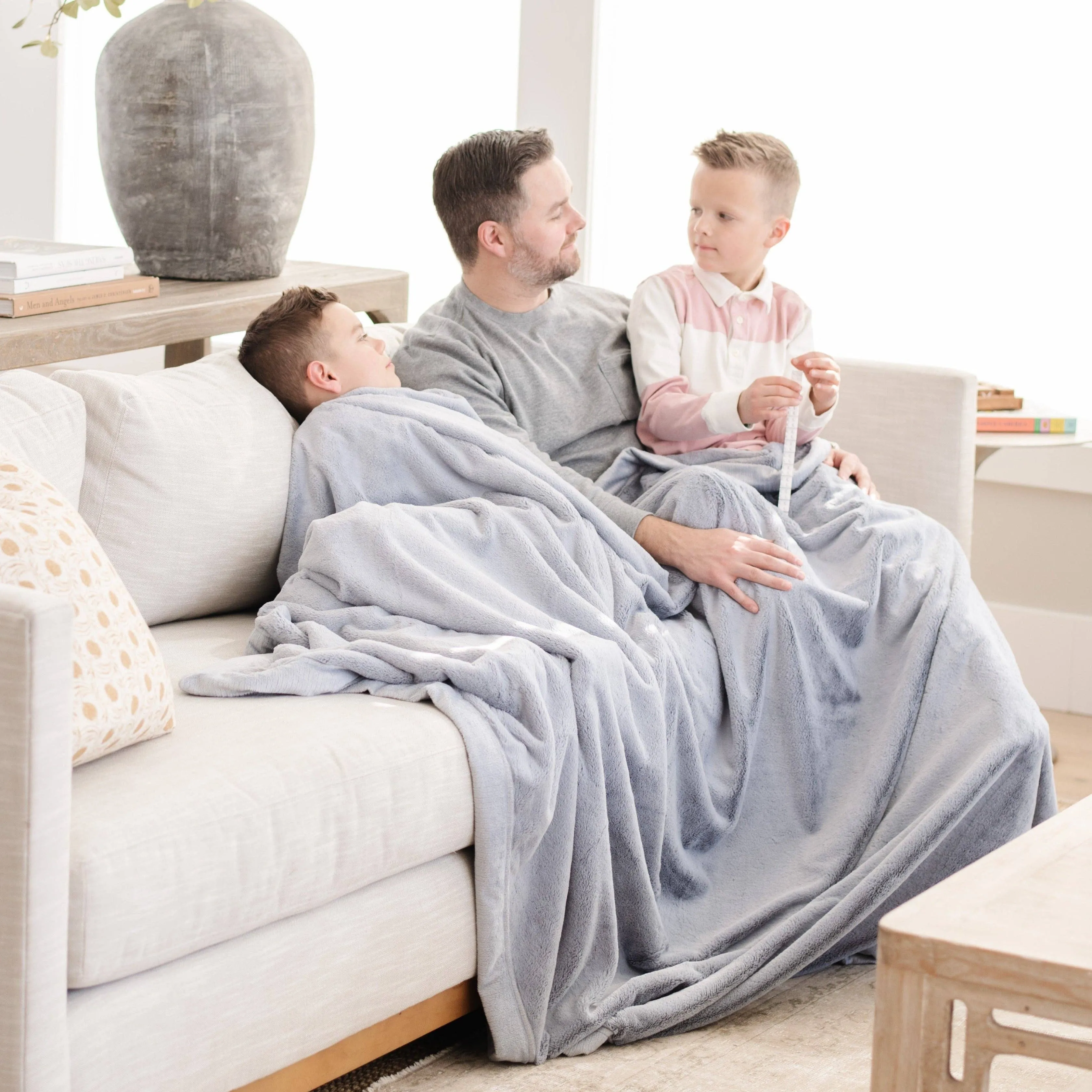 LUSH XL BLANKETS: Natural