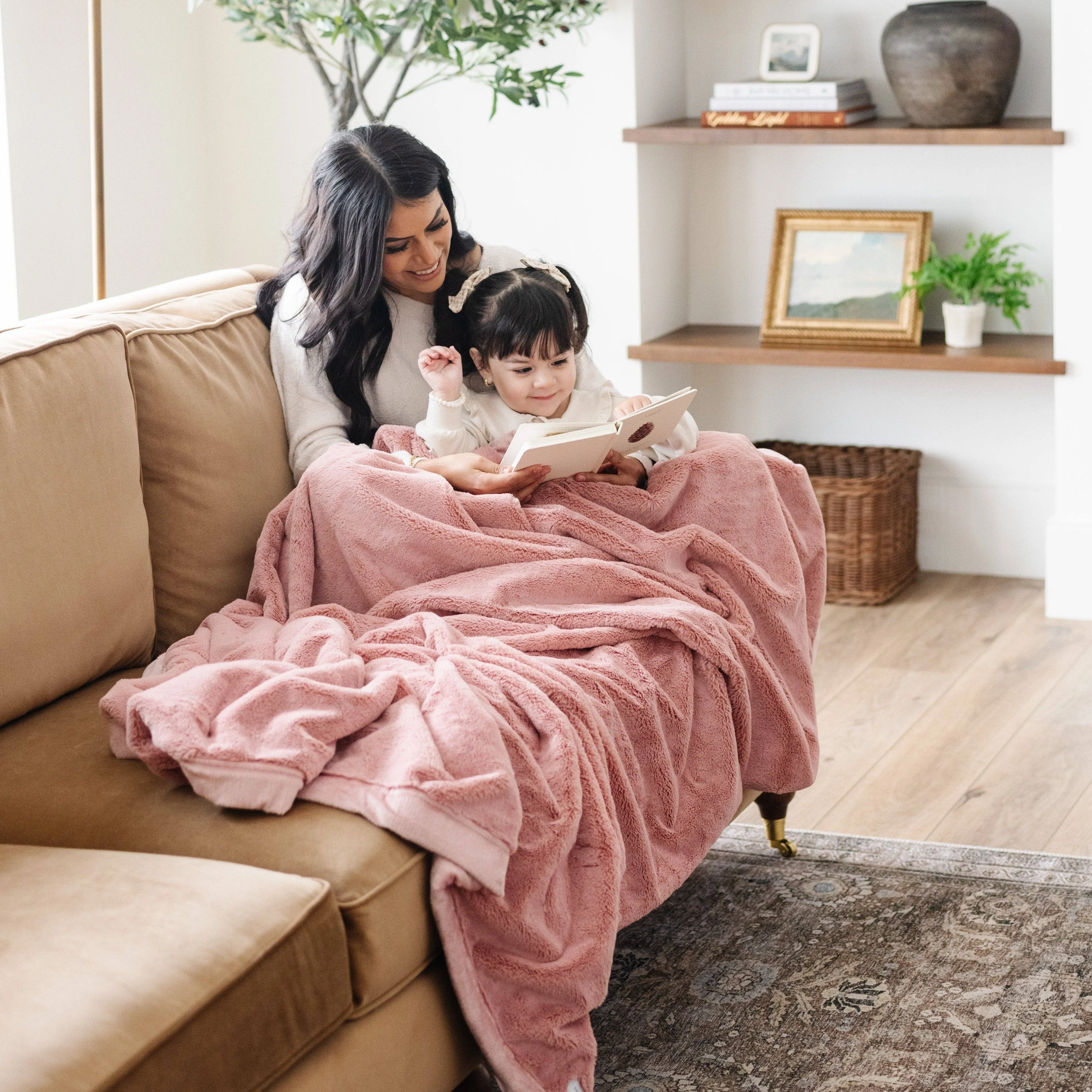 LUSH XL BLANKETS: Natural