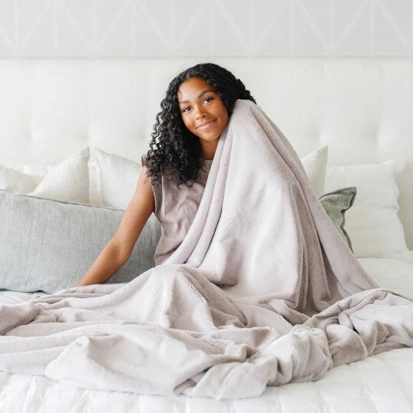 LUSH XL BLANKETS: Natural