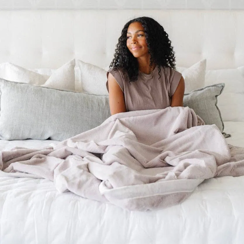 LUSH XL BLANKETS: Natural