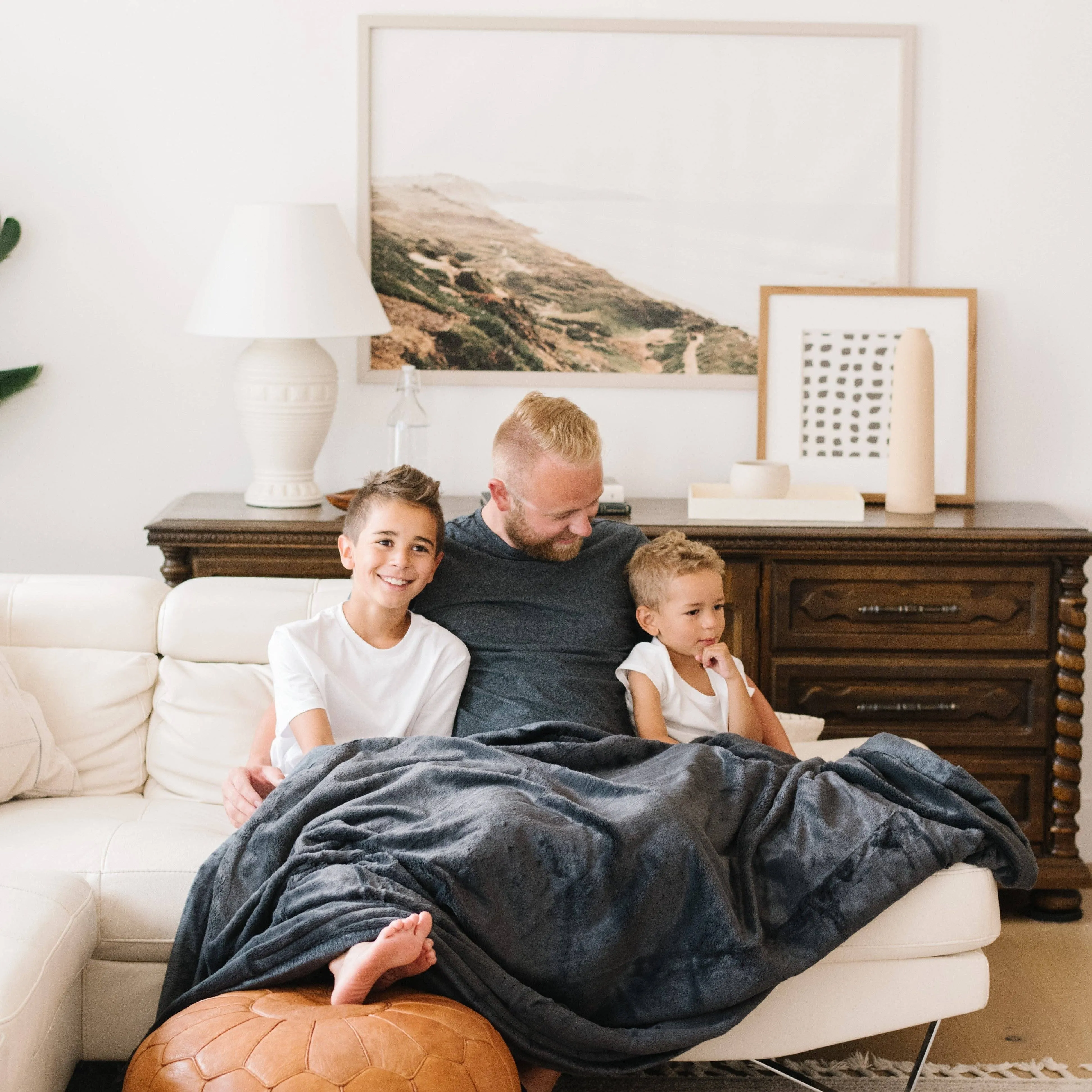 LUSH XL BLANKETS: Natural
