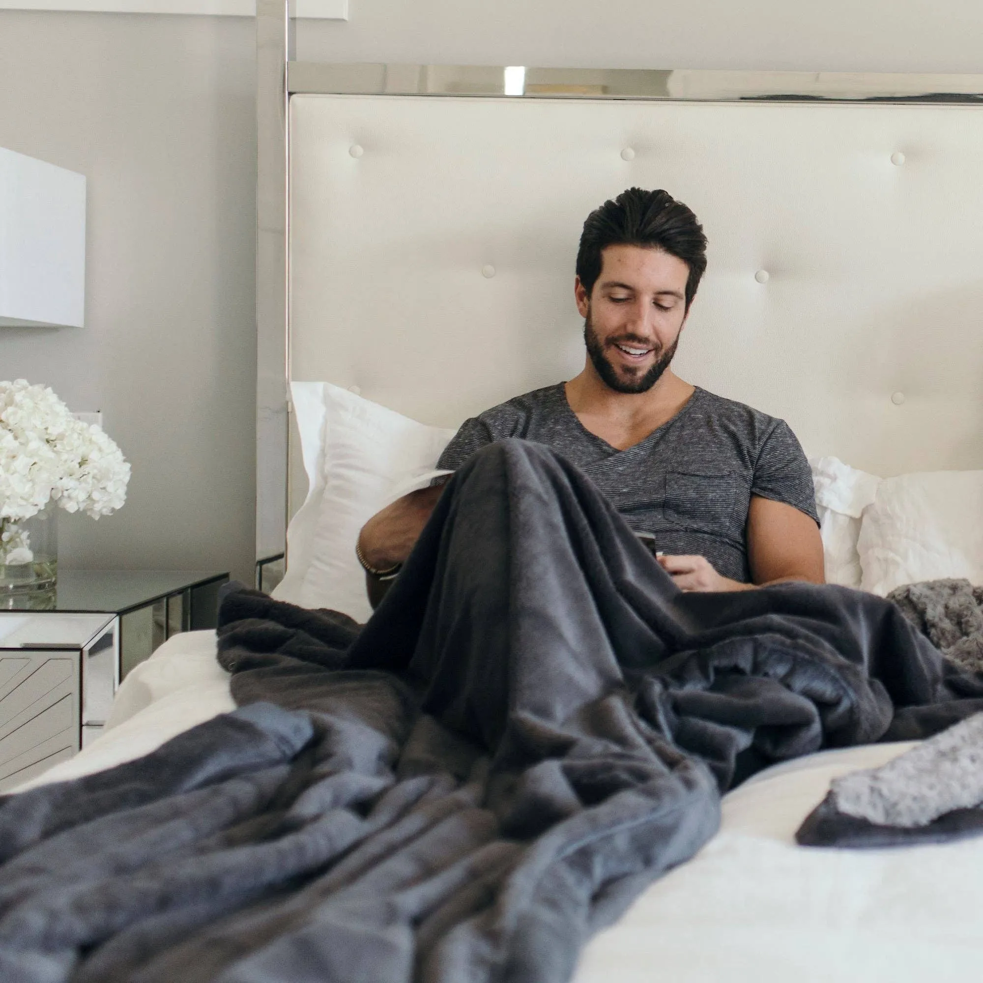 LUSH XL BLANKETS: Natural