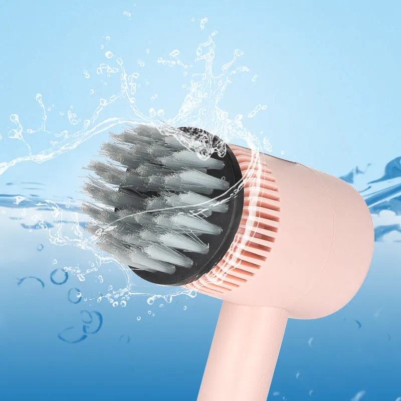 Multi functional electric cleaning brush, household toilet cleaning tool, handheld kitchen cleaning brush, wireless convenient bowl scrubber