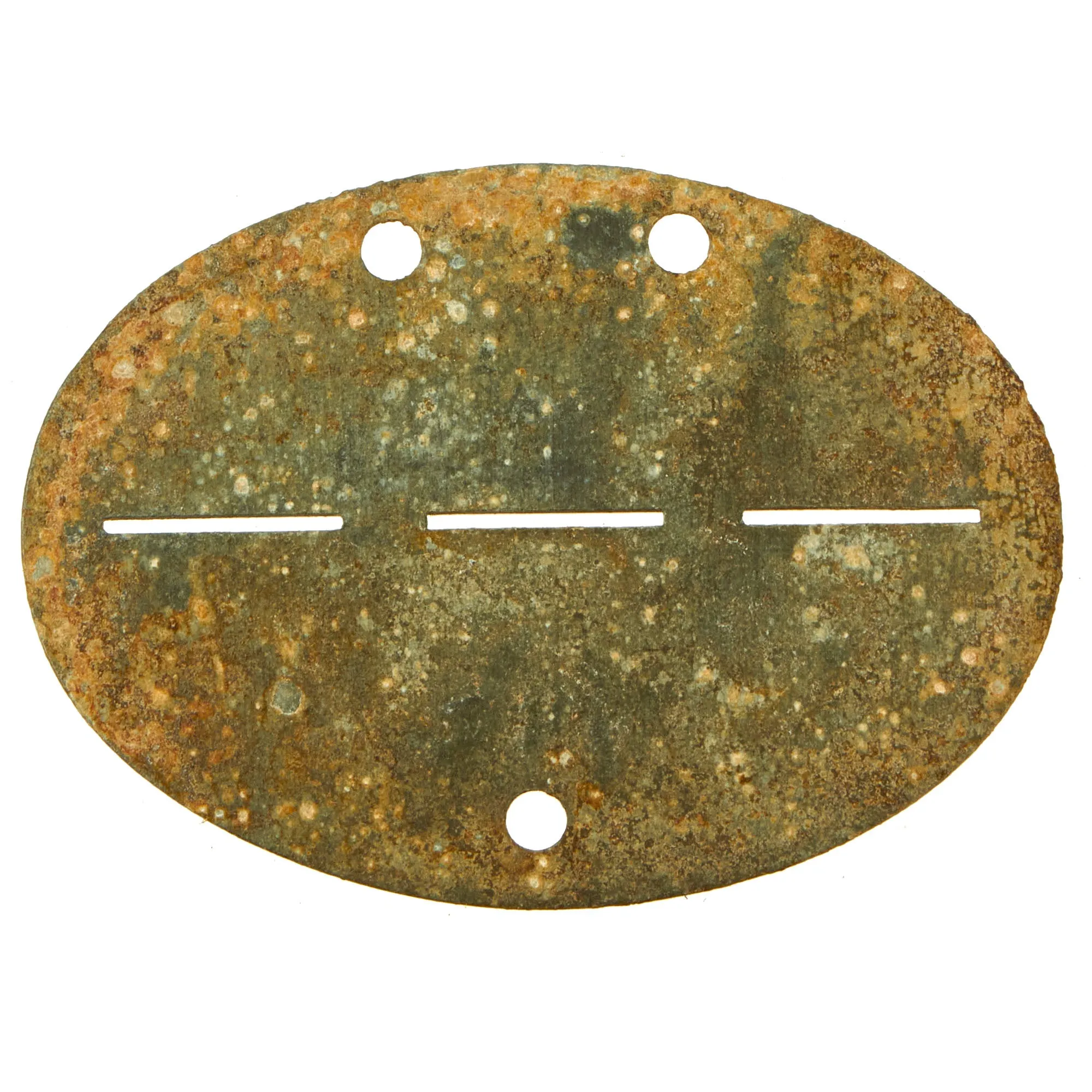 Original German WWII SS Identity Disc Dog Tag - 14th Waffen Grenadier 1st SS Galician Division - No. 217