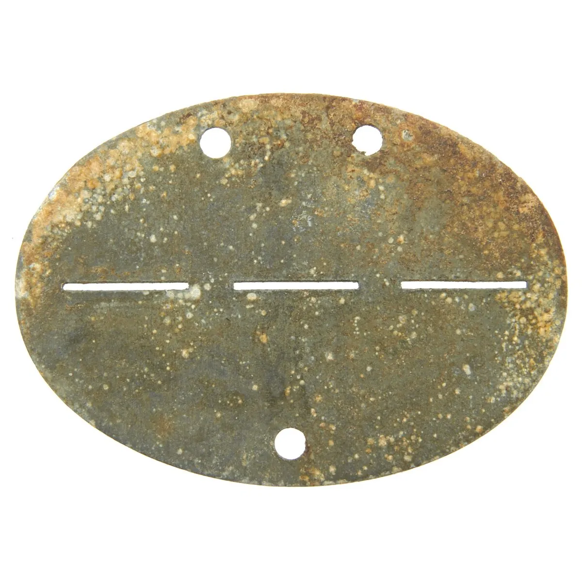 Original German WWII SS Identity Disc Dog Tag - 14th Waffen Grenadier 1st SS Galician Division - No. 67
