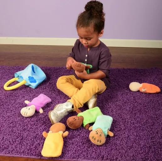 Plush Diverse Expression Baby Dolls | Cuddly Emotional Learning Dolls