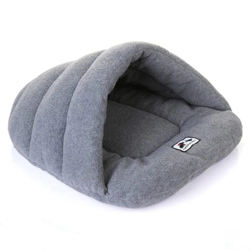 Plush Hooded Carry Pouch