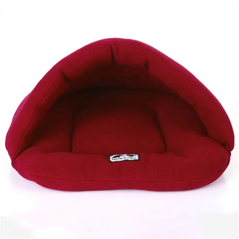 Plush Hooded Carry Pouch
