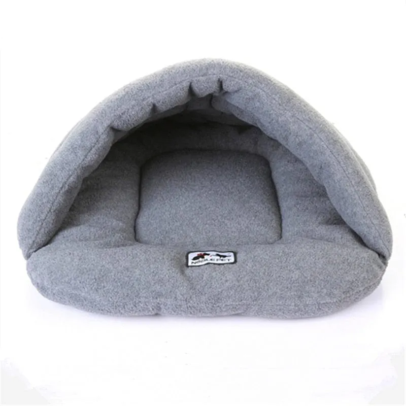 Plush Hooded Carry Pouch