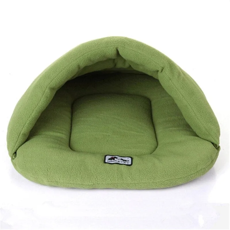 Plush Hooded Carry Pouch