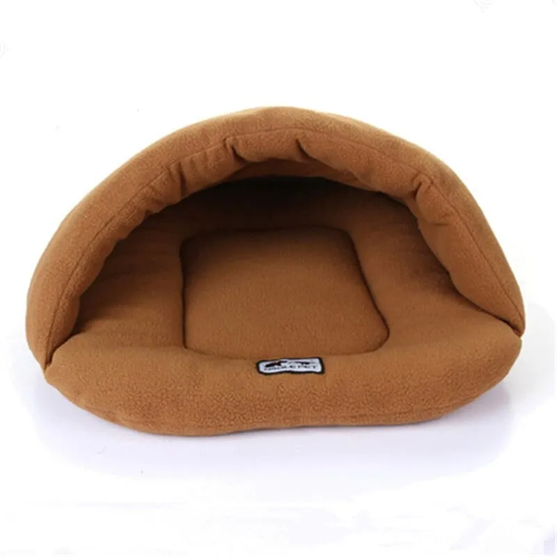 Plush Hooded Carry Pouch