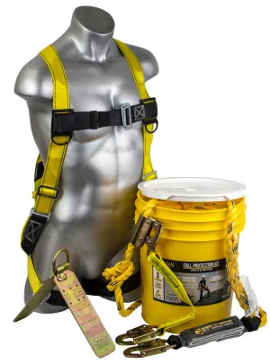 Qualcraft 00815 Bucket of Safe-Tie Kit, Polyester/Polypropylene :EA: QUANTITY: 1