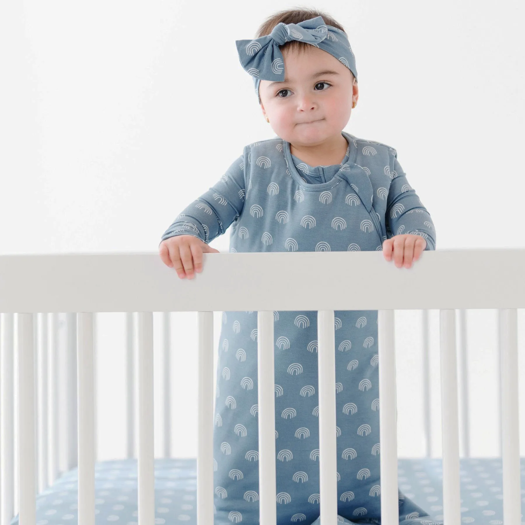 Slate Rainbows Sleep Sack