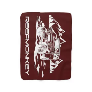 Toyota Land Cruiser FJ40 Fleece Camping Blanket - Reefmonkey