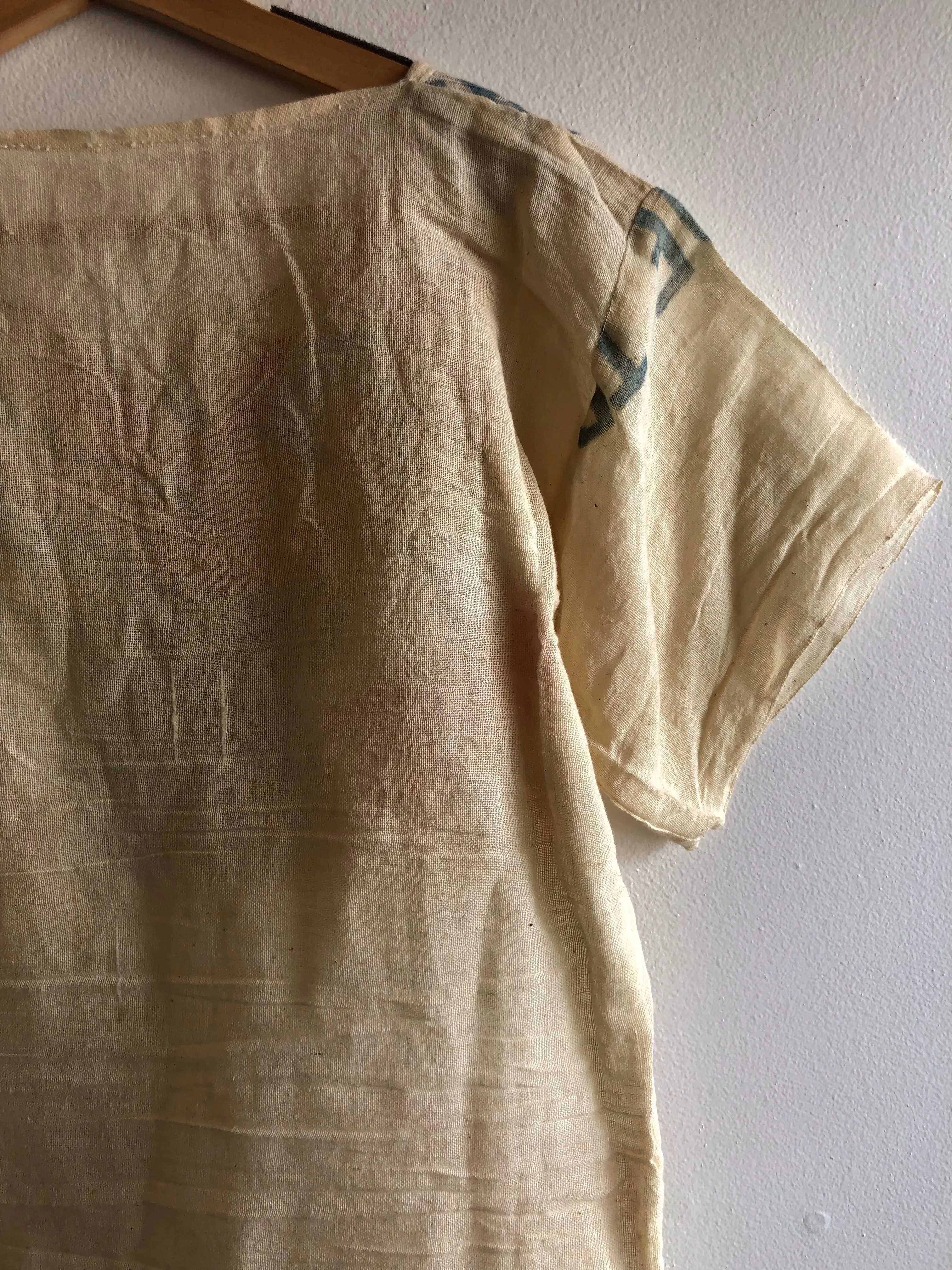 Vintage 1960s Feed Sack Shirt