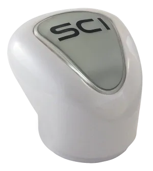 White Gear Shift Cover